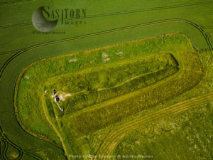 West Kennet Long Barrow,  a Neolithic tomb or barrow, near Avebury, Wiltshire