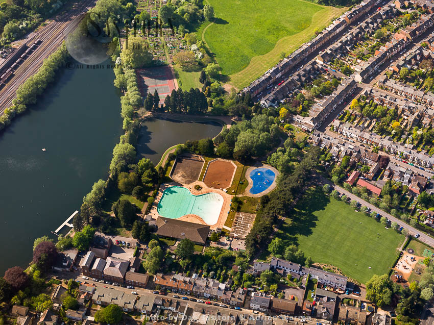 Hinksey Outdoor Pool, New Hinksey, Oxford, Oxfordshire