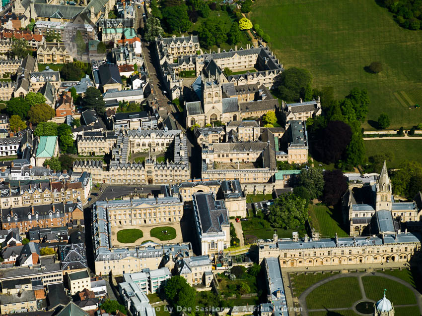 Christ Church Library, Corpus Christi College, Oriel College,  and Merton College, University of Oxford, Oxfordshire, England