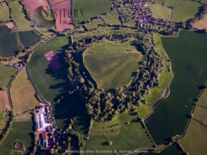 Cadbury Castle, Bronze and Iron Age hill fort, South Cadbury, Somerset