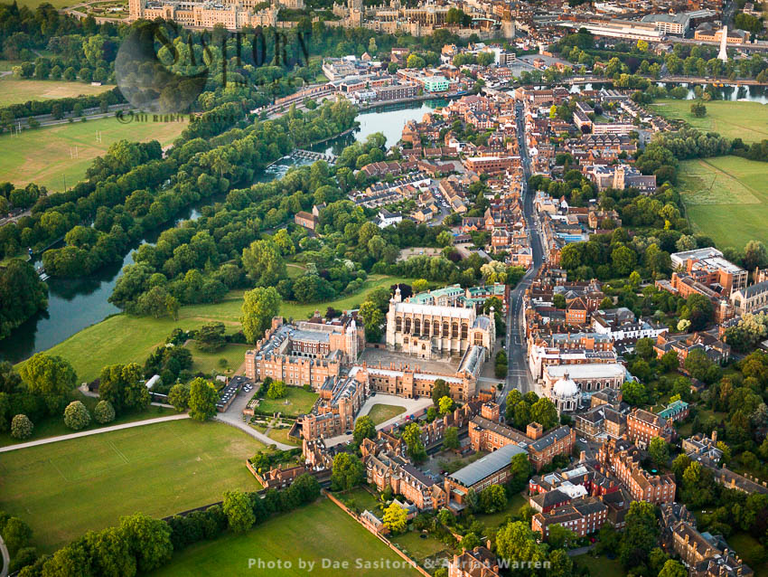 Eton College,  independent boarding school for boys and Eton Historic town, Near Windsor, West Berkshire