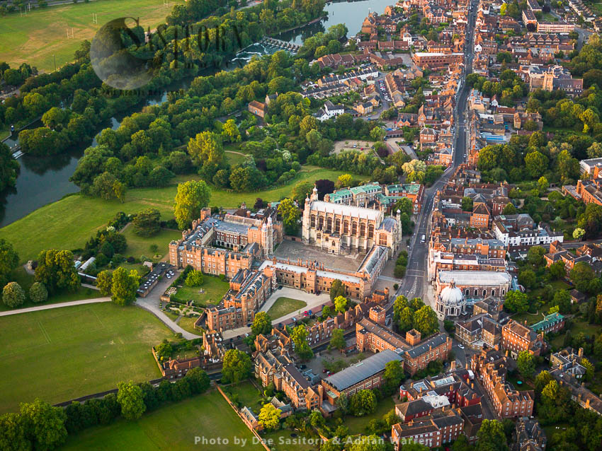 Eton College,  independent boarding school for boys and Eton historic town, Near Windsor, West Berkshire