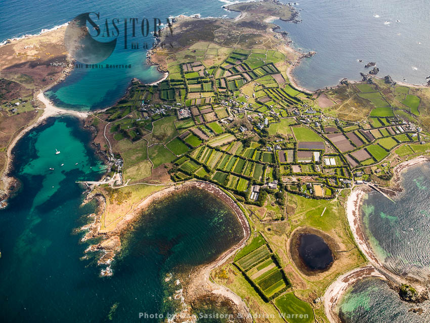 St Agnes's and Gugh,  the Isles of Scilly, an archipelago off the Cornish coast of England
