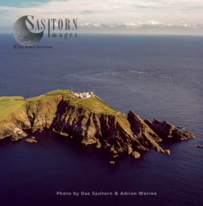 Sumburgh Head Lighthouse, southen tip of Shetland Mainland, Shetland Islands, Scotland