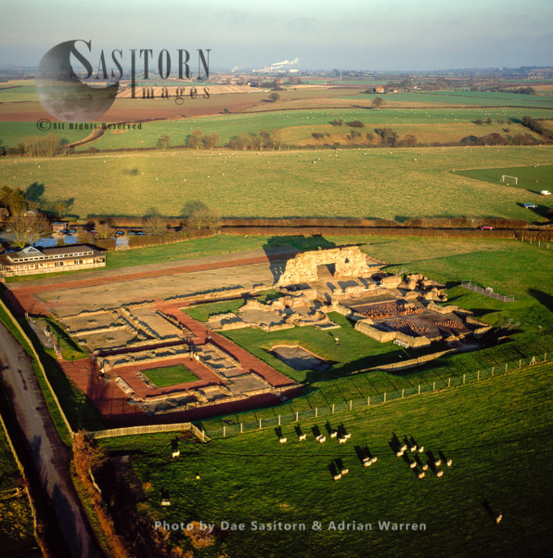 Wroxeter (The site of the fourth largest town in roman Britain, called Viroconium), Shropshire, England