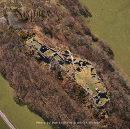 Castell y Bere, a castle near Llanfihangel-y-pennant in Gwynedd, North Wales