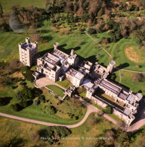 Penrhyn Castle, a country house in Llandygai, Bangor, Gwynedd, North Wales
