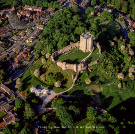 Conisbrough Castle, a medieval fortification, Conisbrough, South Yorkshire