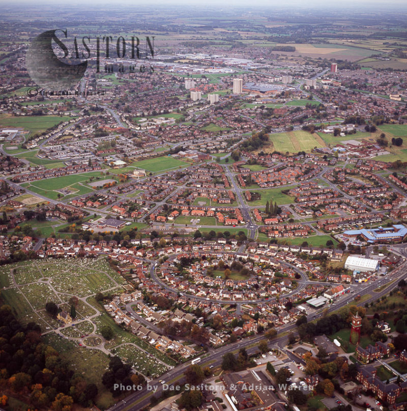Killingbeck Cemetery and Leeds City Centre, Yorkshire