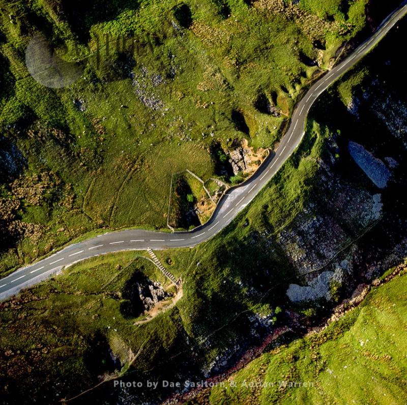Buttertubs, limestone potholes on Buttertubs Pass, Yorkshire Dales, Yorkshire, England