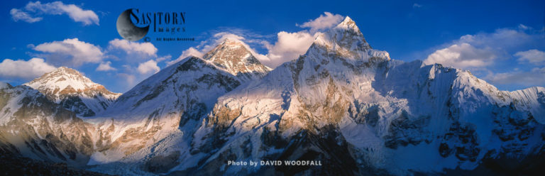 Mount Everest, Mount Nuptse, from Kala Patthar, Sagamartha National Park, Nepal
