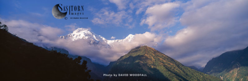 Annapurna South, also called Annapurna Dakshin or Moditse, Himalayas, Conservation Area, Nepal