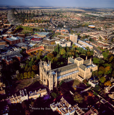 Peterborough Cathedral and city, Cambridgeshire