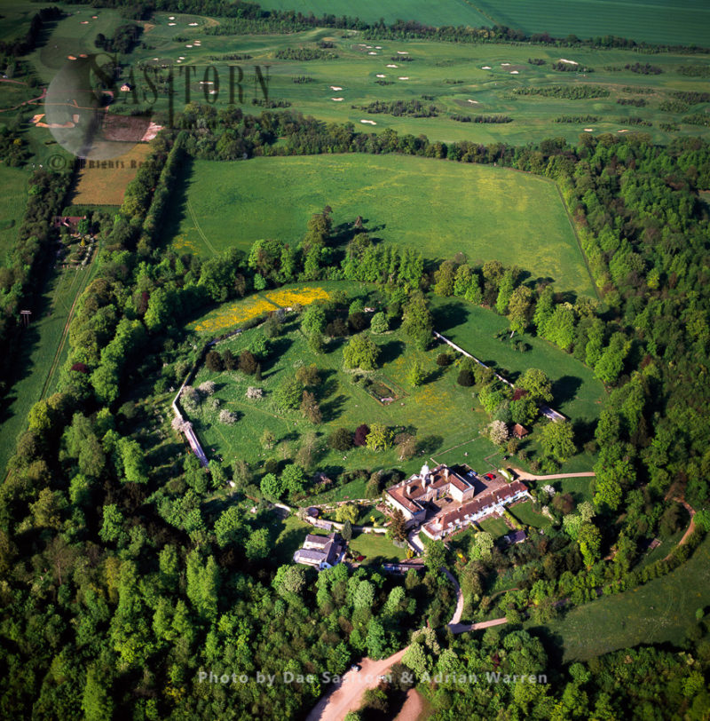 Wandlebury Hillfort (Wandlebury Ring), An Iron age hillfort, Gog Magog Down, cambridgeshire