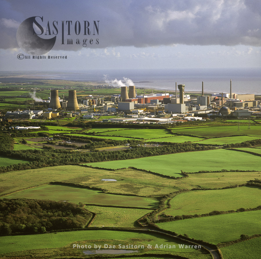 Sellafield , Cumbria: originally an ordnance factory, now a nuclear power station