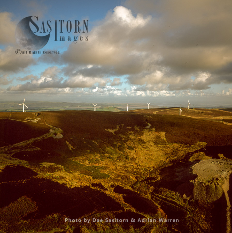 Wind farm at Kirkby Moor, Cumbria, England