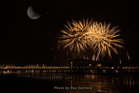 Fireworks Display, Weston-super-Mare Pier, Somerset