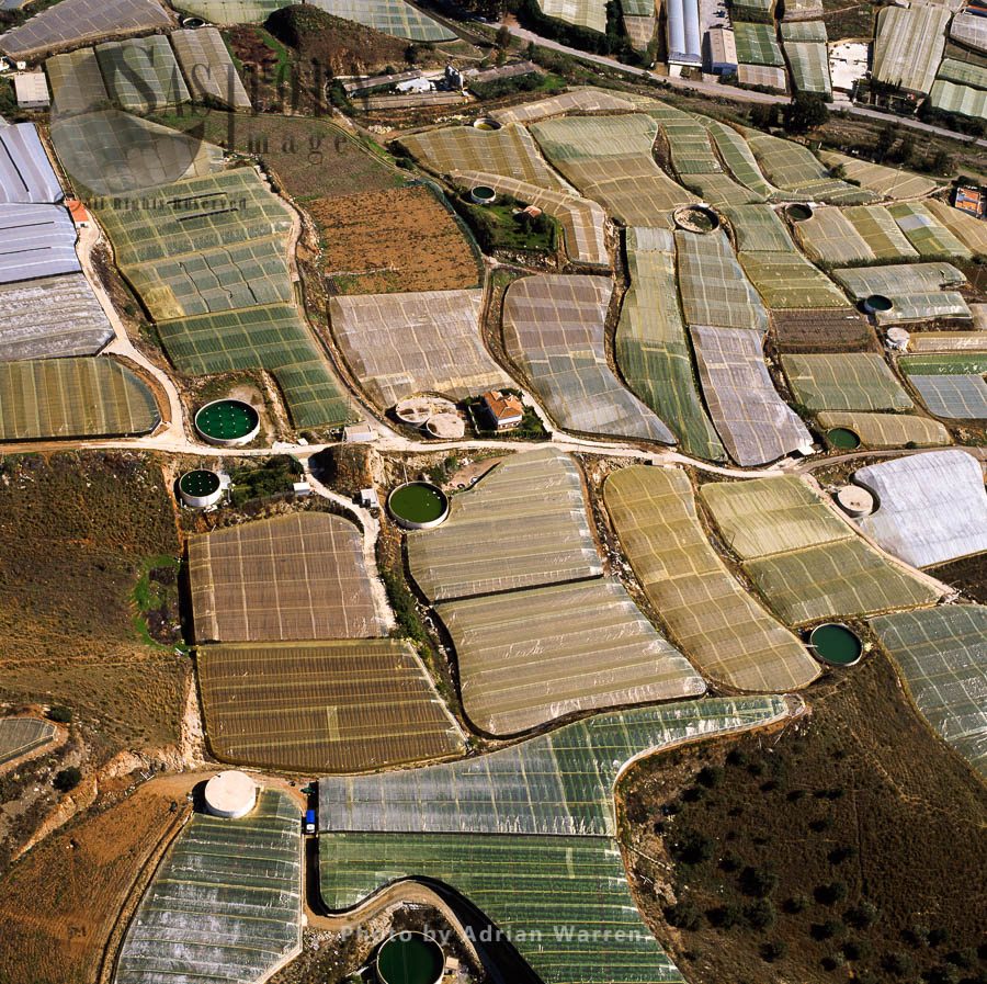 Greenhouses south of Maro, Southern Spain