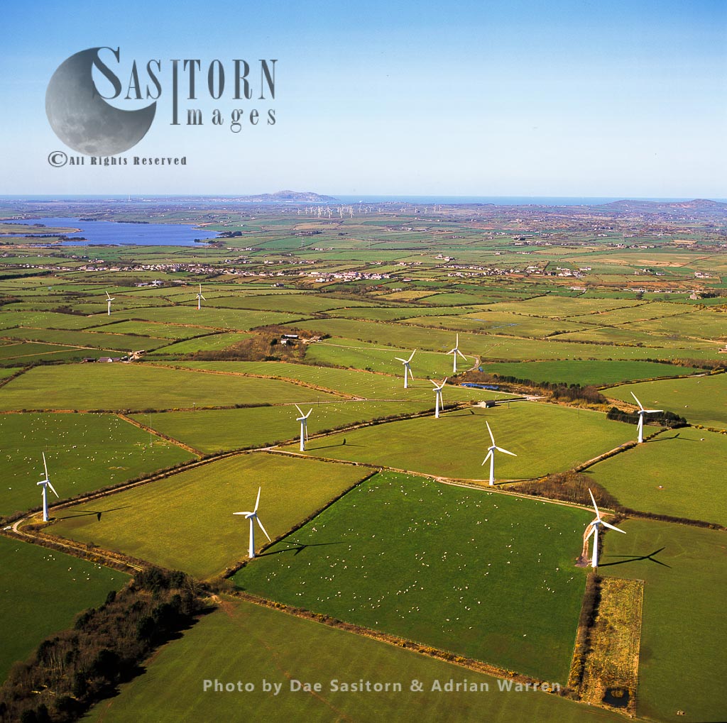 Wind Farm, on the Isle of Anglesey, North Wales
