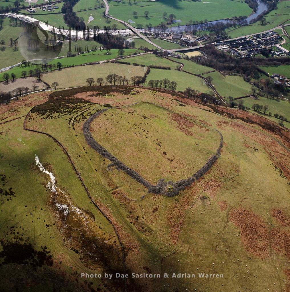 Caer Drewyn, an early Iron Age hillfort,  Corwen, Denbighshire, North Wales