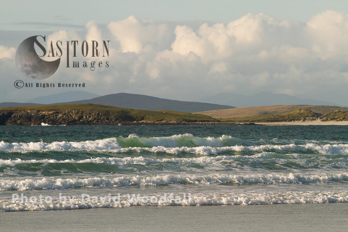 Breaking waves, Solas Bay, North Uist, Berneray, North Uist, Outer Hebrides