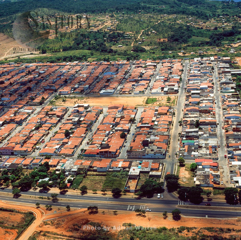 Aerial image of Suburbs of Puerto Ordaz, Puerto Ordaz, Orinoco, Venezuela