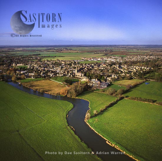 Lechlade and the River Thames, Cotswolds, Gloucestershire
