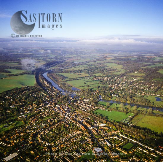 Pangbourne and the River Thames, Berkshire
