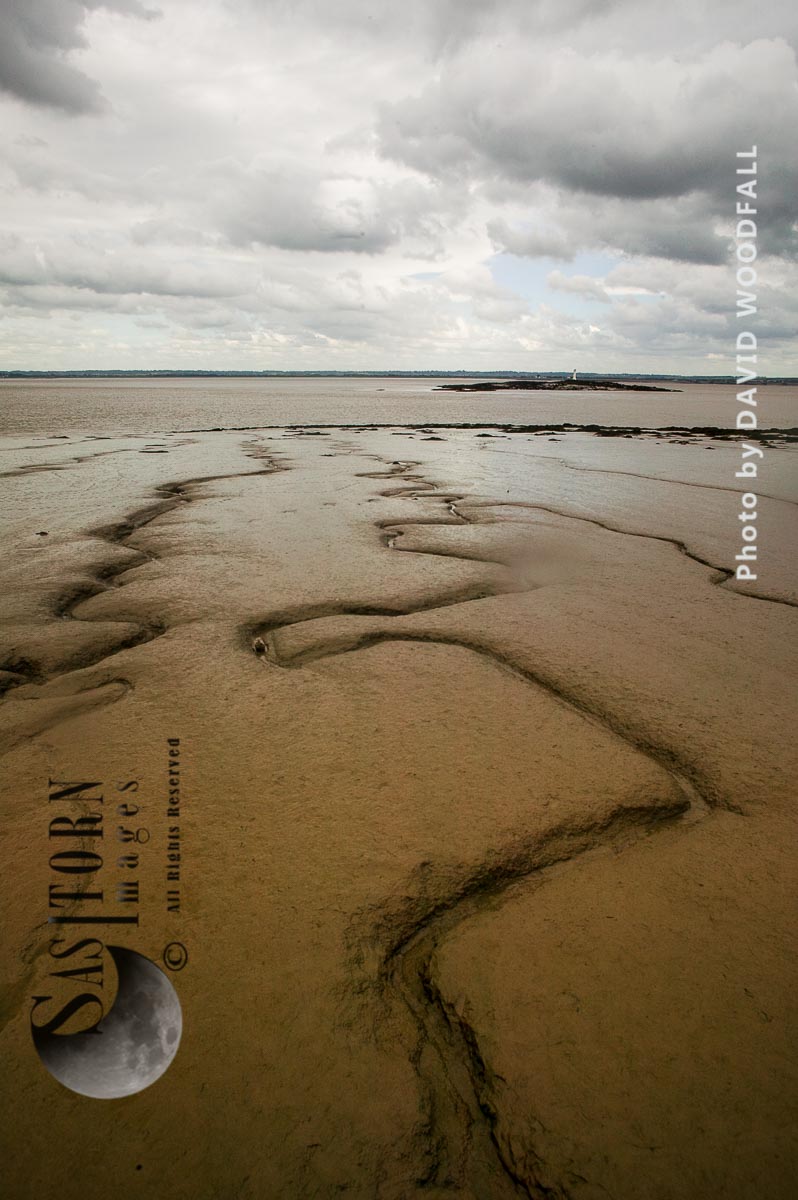 Mudflats on Severn Estuary, England